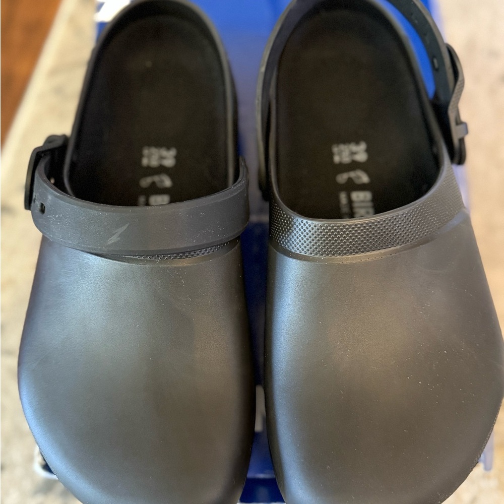 Birkenstock Black Clogs